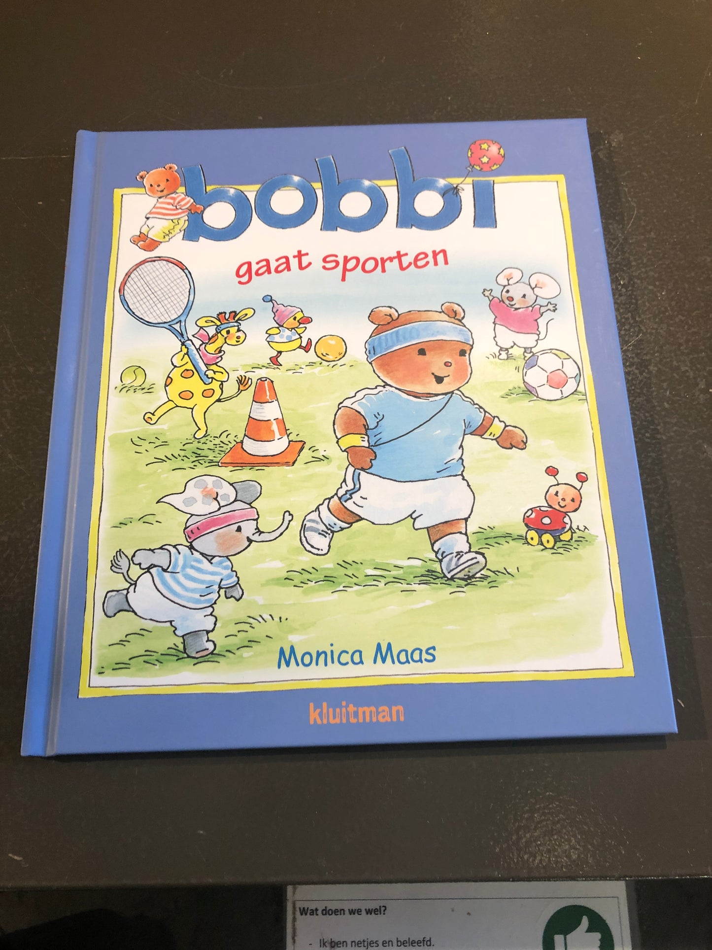 Bobbi gaat sporten