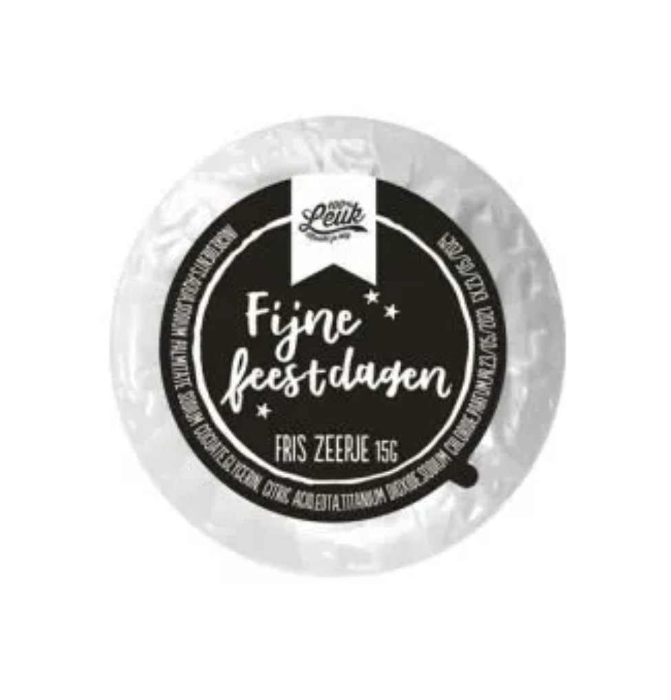 Zeeprondje - fijne feestdagen